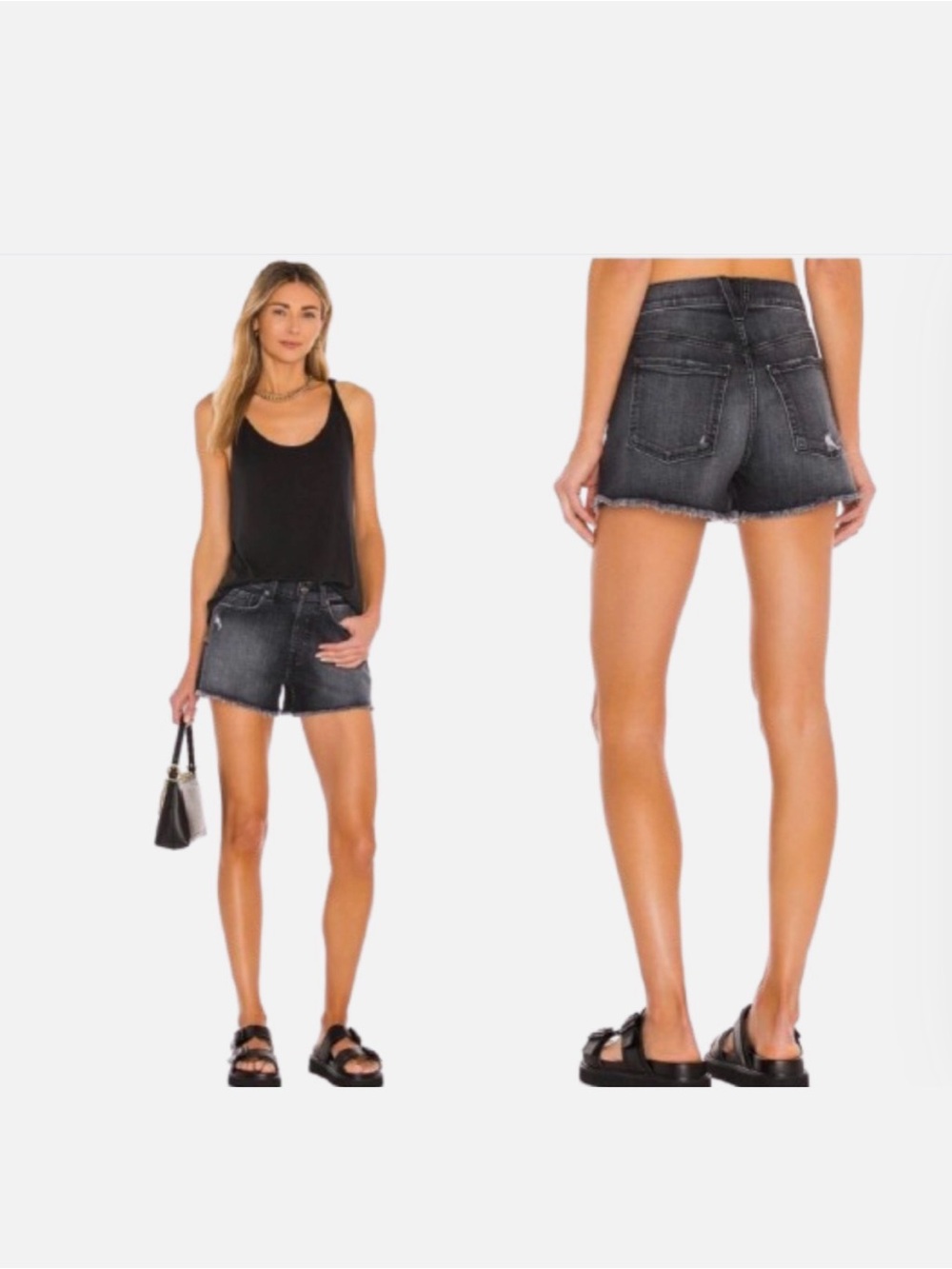 7 for all Mankind Monroe Cutoff Shorts